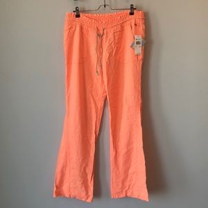 Roxy linen pants